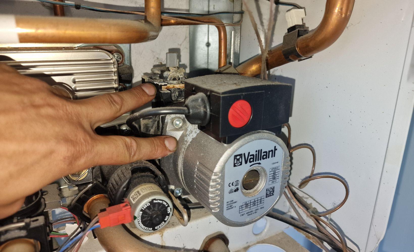 Depannage chauffage vaillant avec sanivdk